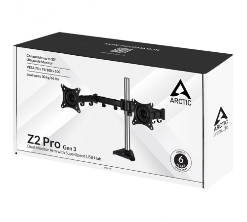 Настільне кріплення Arctic Z2 Pro Gen 3 (AEMNT00050A)