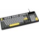 Клавіатура Ajazz AF98 Black USB-C Black Gray Yellow (AF98-BGY)
