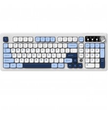 Клавіатура бездротова Ajazz AF98 Plus Glacier Blue (AF98-PLUS-GB)