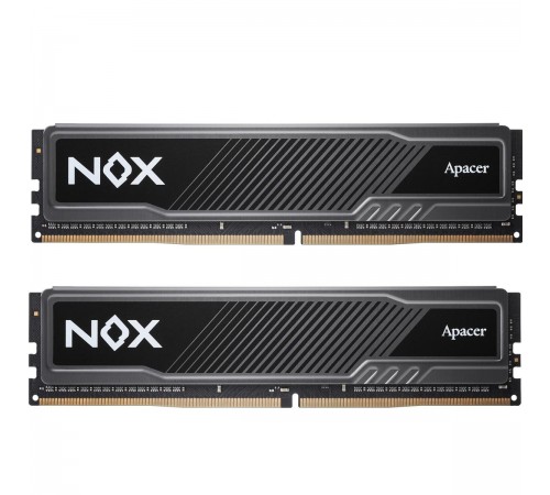 Модуль пам`ятi DDR4 2x8GB/3200 Apacer NOX (AH4U16G32C28YMBAA-2)