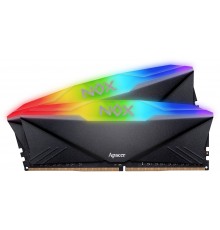 Модуль пам`ятi DDR4 2x16GB/3200 Apacer NOX RGB Black (AH4U32G32C28YNBAA-2)
