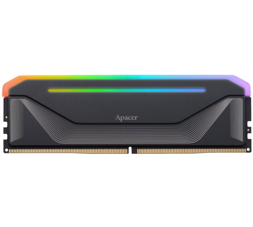 Модуль пам`ятi DDR5 2x16GB/5200 Apacer NOX RGB Black (AH5U32G52C522NBAA-2)