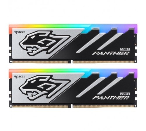 Модуль пам`ятi DDR5 2x16GB/5600 Apacer Panther RGB (AH5U32G56C5229BAA-2)