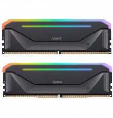 Модуль пам`ятi DDR5 2x16GB/6000 Apacer NOX RGB Black (AH5U32G60C622NBAA-2)