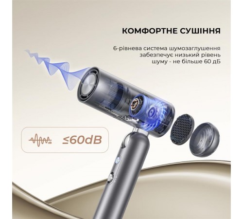 Фен Dreame Pocket Grey (AHD51-GR)