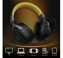 Bluetooth-гарнітура Ajazz AHM08 MAX 3-Mode Black (AHM08-MAX-BGY)