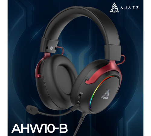 Гарнітура Ajazz AHW10 Black (AHW10-B)