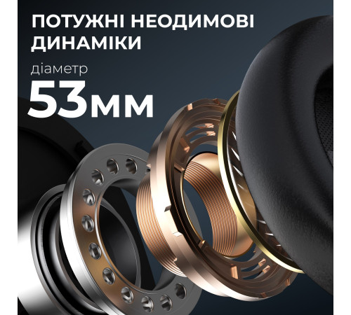 Гарнітура Ajazz AHW10 Black (AHW10-B)