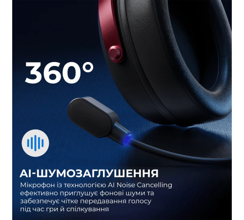 Гарнітура Ajazz AHW10 Black (AHW10-B)