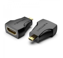 Адаптер Vention HDMI - micro-HDMI (F/M), Black (AITB0)