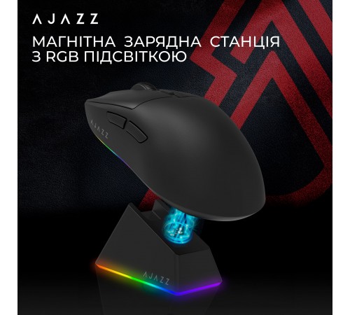 Миша бездротова Ajazz AJ139 V2 Black (AJ139-V2-MC-B)
