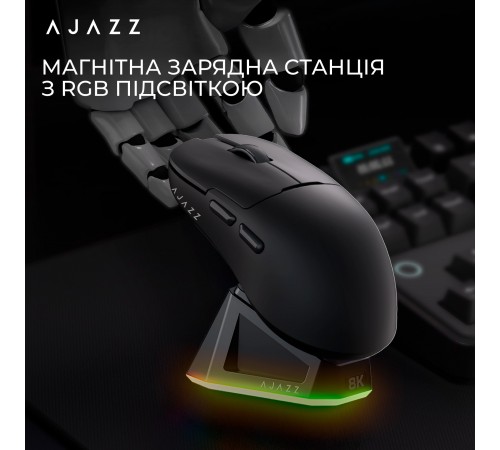 Миша бездротова Ajazz AJ159Pro Black (AJ159-PRO-B)