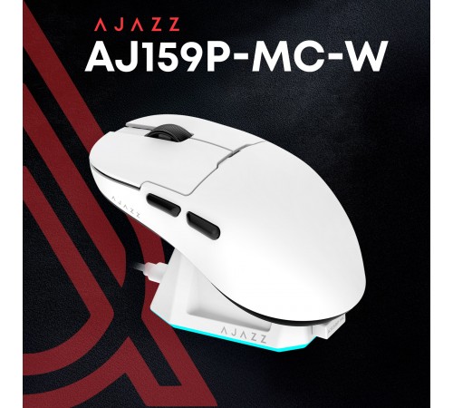 Миша бездротова Ajazz AJ159P MC White (AJ159P-MC-W) Миша бездротова Ajazz AJ159P MC White (AJ159P-MC-W)
