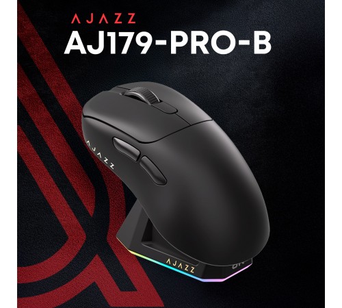Миша бездротова Ajazz AJ179Pro Black (AJ179-PRO-B)