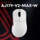 Миша бездротова Ajazz AJ179 V2 Max White (AJ179-V2-MAX-W)