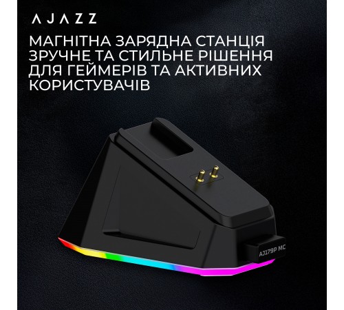 Миша бездротова Ajazz AJ179P MC Black (AJ179P-MC-B)