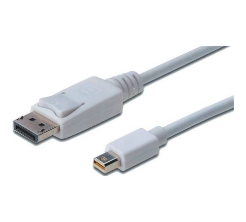 Кабель Digitus miniDisplayPort to DisplayPort (AM/AM) 1.0m, white (AK-340102-010-W)