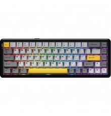 Клавіатура бездротова Ajazz AK680 Max (8+8K) Magnetic Switch Black (AK680-M-BGY-A)