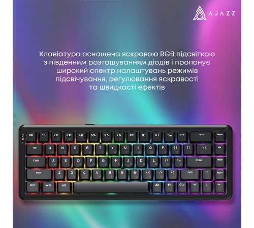 Клавіатура Ajazz AK680 Max Magnetic Switch Black (AK680-WM-B-A) Клавіатура Ajazz AK680 Max Magnetic Switch Black (AK680-WM-B-A)