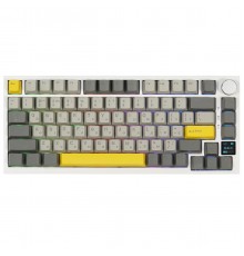 Клавіатура бездротова Epomaker AK820 Pro 75% Flying Fish Switch Hot-Swap (2.4G/BT/USB) RGB UA White (AK820-PRO-W-FF)
