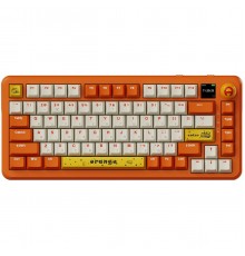 Клавіатура бездротова Ajazz AK820 MAX Avocado Switch Orange (AK820MAX-AS-OW)
