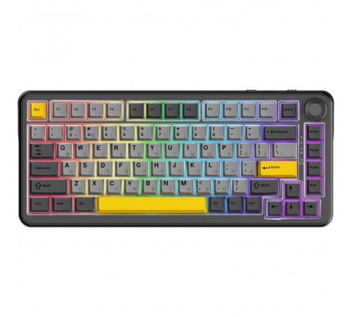 Клавіатура бездротова Ajazz AK820 Max Plus Day Dream Switch Black (AK820MAX-DD-BGY)