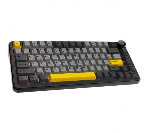 Клавіатура бездротова Ajazz AK820 Max Plus Day Dream Switch Black (AK820MAX-DD-BGY)