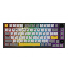 Клавіатура бездротова Ajazz AK820 Pro Flying Fish Switch Black RGB With Screen (AK820PRO-FF-BGY)