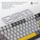 Клавіатура бездротова Ajazz AK820 Pro Flying Fish Switch Black RGB With Screen (AK820PRO-FF-BGY)
