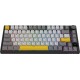 Клавіатура бездротова Ajazz AK820 Pro Gift Switch Black (AK820PRO-G-BGY)