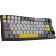 Клавіатура бездротова Ajazz AK820 Pro Gift Switch Black (AK820PRO-G-BGY)