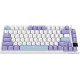 Клавіатура бездротова Ajazz AK820 Pro Gift Switch Purple (AK820PRO-G-PWB)