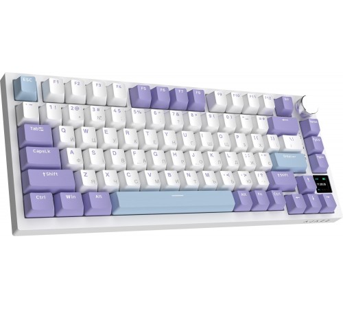 Клавіатура бездротова Ajazz AK820 Pro Gift Switch Purple (AK820PRO-G-PWB)
