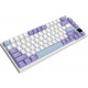 Клавіатура бездротова Ajazz AK820 Pro Gift Switch Purple (AK820PRO-G-PWB)