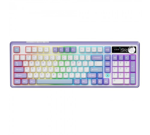 Клавіатура бездротова Ajazz AK980 Clear Sky Switch Purple (AK980-CS-PWB) Клавіатура бездротова Ajazz AK980 Clear Sky Switch Purple (AK980-CS-PWB)