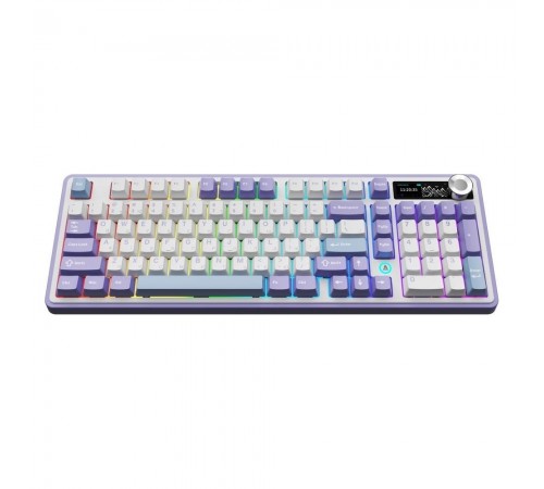 Клавіатура бездротова Ajazz AK980 Clear Sky Switch Purple (AK980-CS-PWB) Клавіатура бездротова Ajazz AK980 Clear Sky Switch Purple (AK980-CS-PWB)
