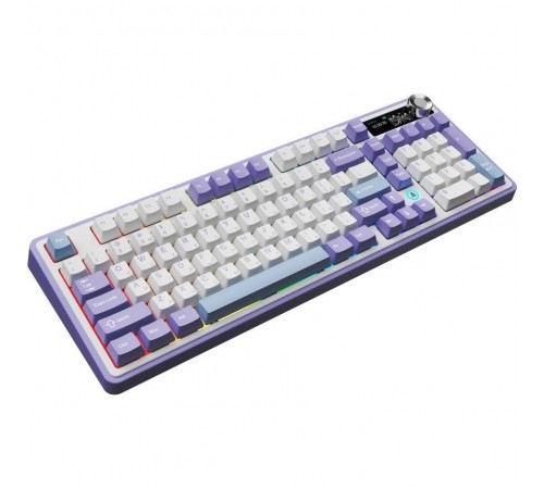 Клавіатура бездротова Ajazz AK980 Clear Sky Switch Purple (AK980-CS-PWB) Клавіатура бездротова Ajazz AK980 Clear Sky Switch Purple (AK980-CS-PWB)