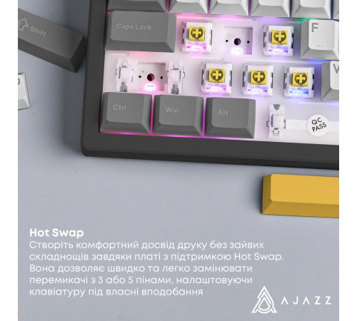Клавіатура AjazzAK980 Magnetic Switch Black USB-C (AK980-MAX-M-BGY)