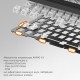 Клавіатура бездротова Ajazz AK980 V2 Maillard Switch Black (AK980-V2-M-BGY)