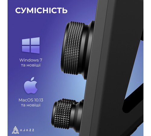 Контролер для стримінгу Ajazz AKP03E USB Black