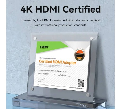 Кабель Vention HDMI - HDMI V 2.0 (M/M), 2 м, Black (ALMBH)