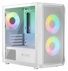 Корпус LogicConcept Portos ARGB Mini White без БЖ (AM-PORTOS-20-0000000-0002)