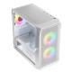Корпус LogicConcept Portos ARGB Mini White без БЖ (AM-PORTOS-20-0000000-0002)
