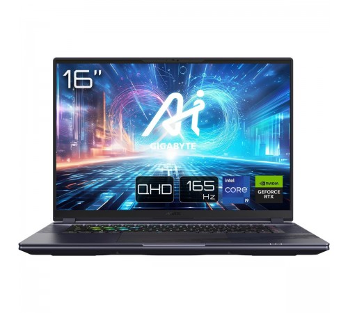Ноутбук Gigabyte Aorus 16X ASG 2024 (AORUS 16X ASG-63UAC64SD) Midnight Gray