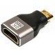 Адаптер Cablexpert HDMI - miniHDMI V 2.1 (F/M), Black (AP-HDMI8K-FC)