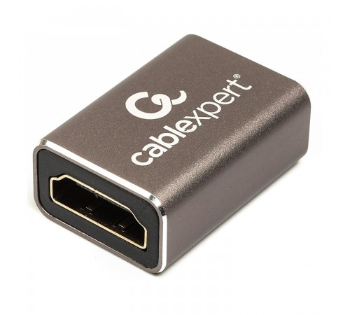 Адаптер Cablexpert HDMI - HDMI V 2.1 (F/F), Gray (AP-HDMI8K-FF)