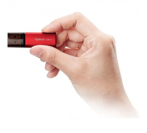 Флеш-накопичувач USB3.1 128GB Apacer AH25B Red (AP128GAH25BR-1)