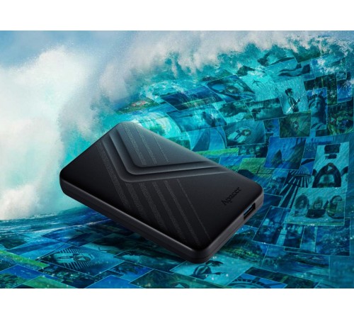 Зовнішній жорсткий диск 2.5" USB 1.0TB Apacer AC236 Black (AP1TBAC236B-1)