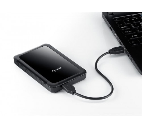 Зовнішній жорсткий диск 2.5" USB 1.0TB Apacer AC532 Black (AP1TBAC532B-1)