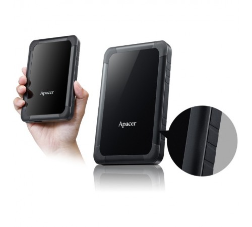 Зовнішній жорсткий диск 2.5" USB 1.0TB Apacer AC532 Black (AP1TBAC532B-1)